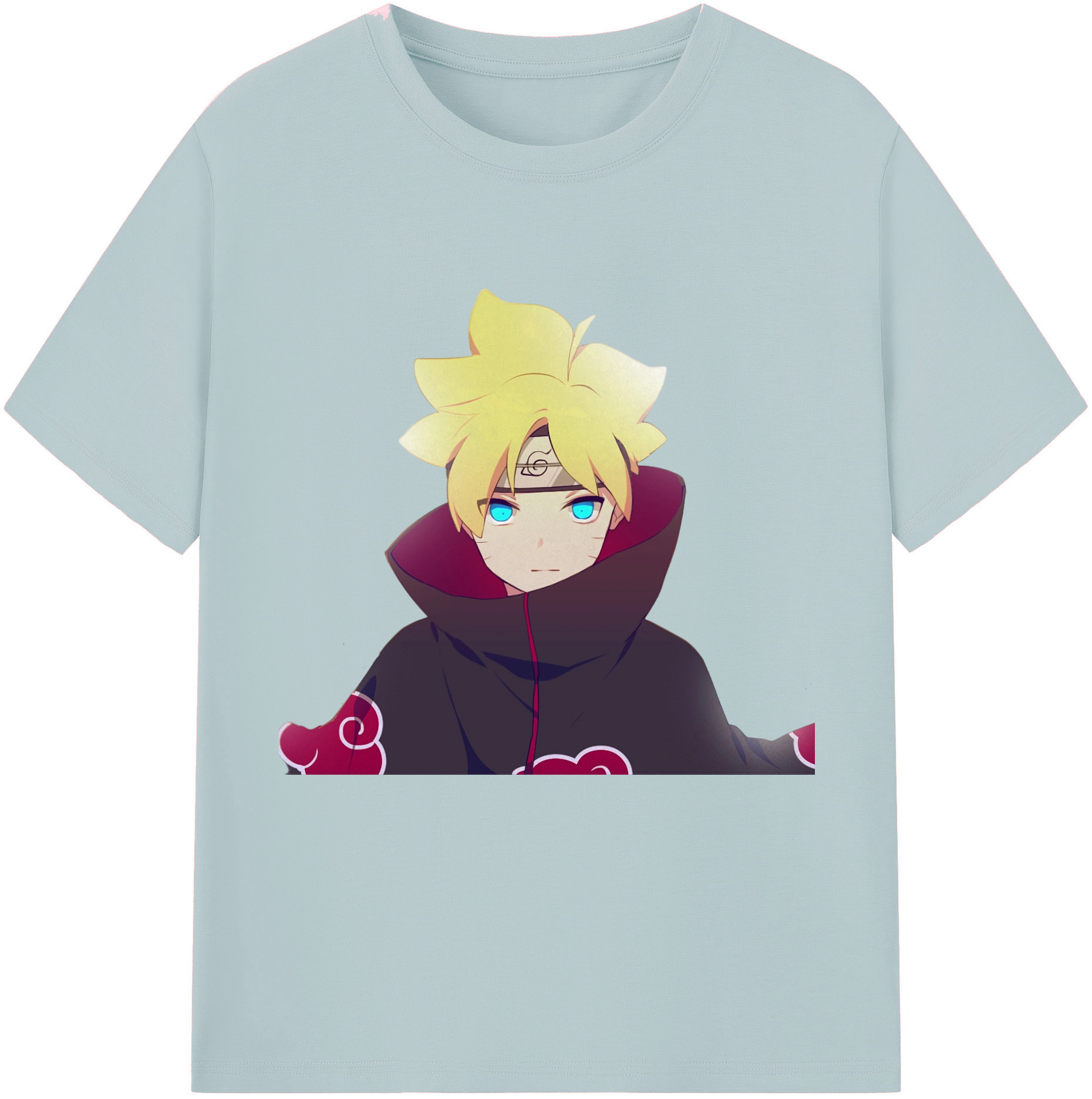 （画像用） NARUTO -ナルト- うずまき ボルト Uzumaki Boruto 綿100％半袖Tシャツ（フロントプリント）